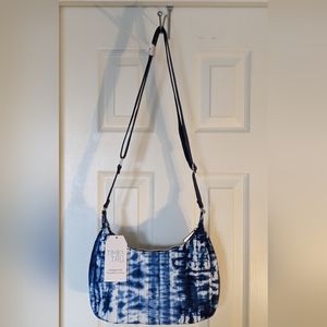 Time And Tru Purse White/Blue
